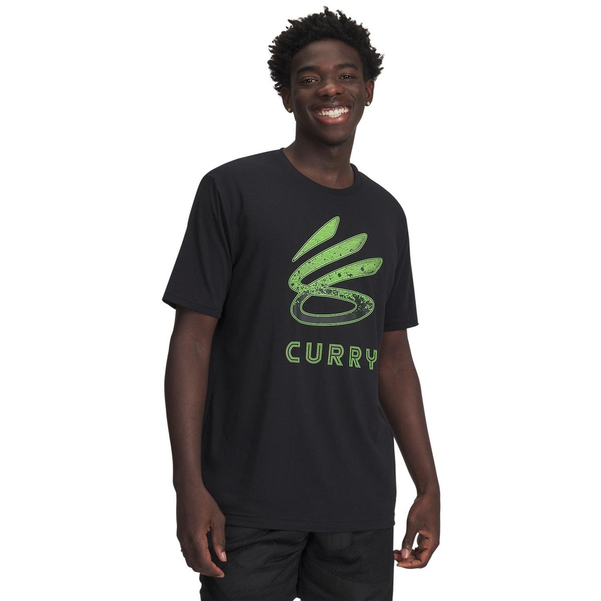 UNDER ARMOUR - Camiseta Manga Corta Curry Logo  Hombre Under Armour