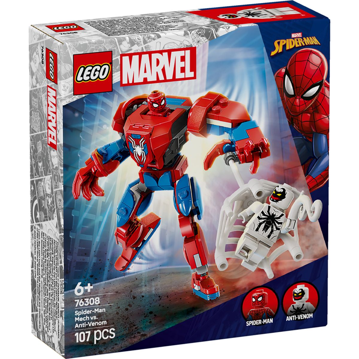 LEGO - Lego Spiderman Mech Contra Anti Venom