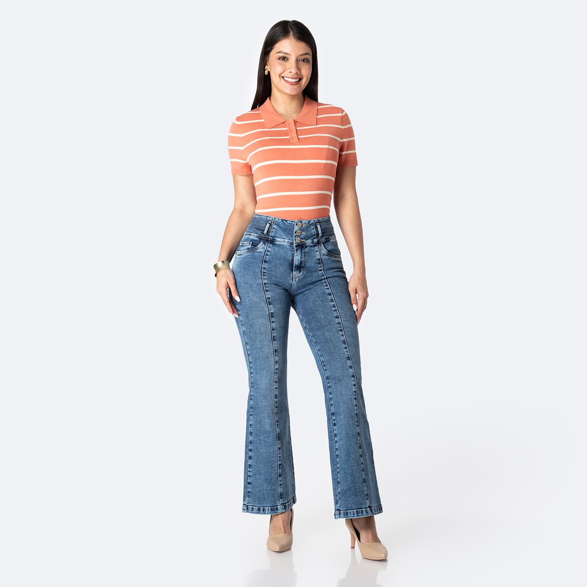 PIONIER - Jean Flare Tiro Alto Mujer Pionier