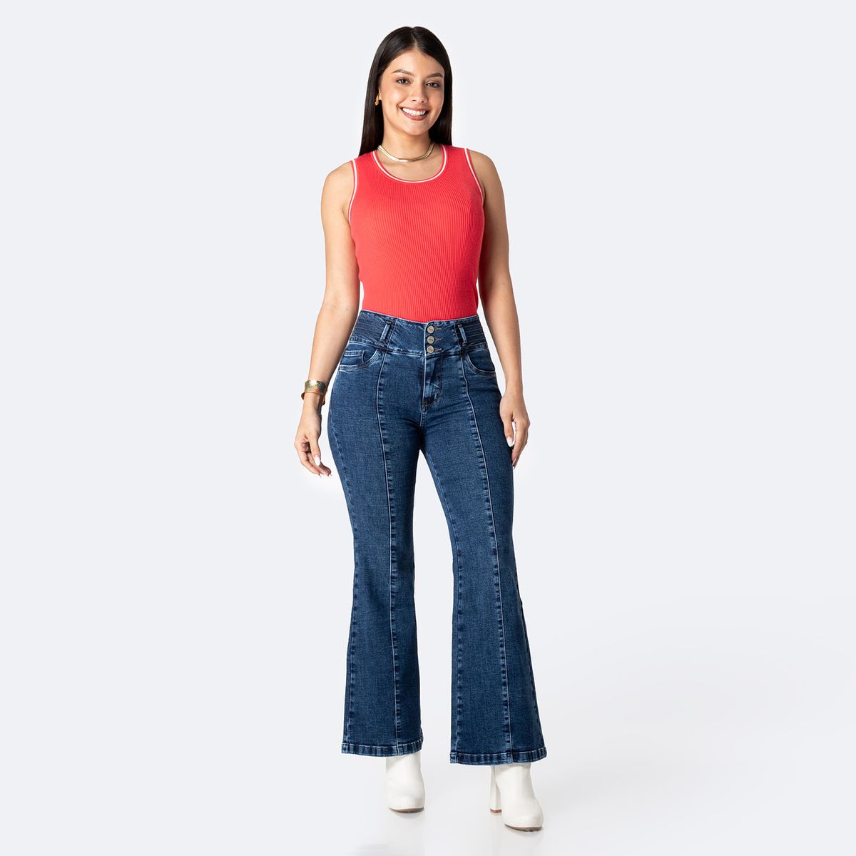 PIONIER - Jean Flare Tiro Alto Mujer Pionier