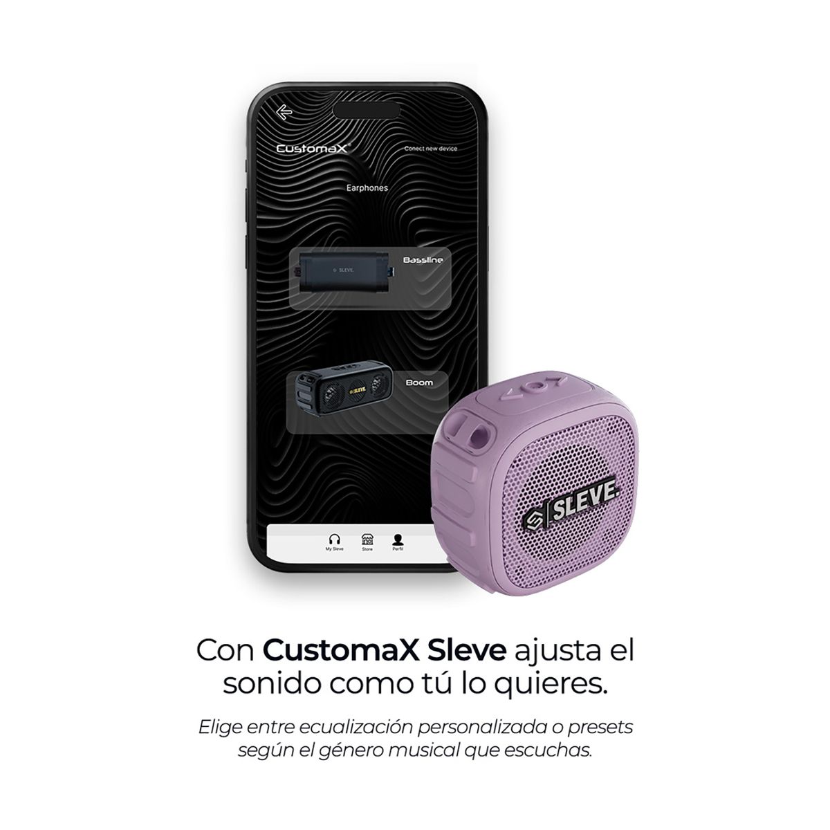 SLEVE - Parlante Bluetooth Sleve Boom Mini