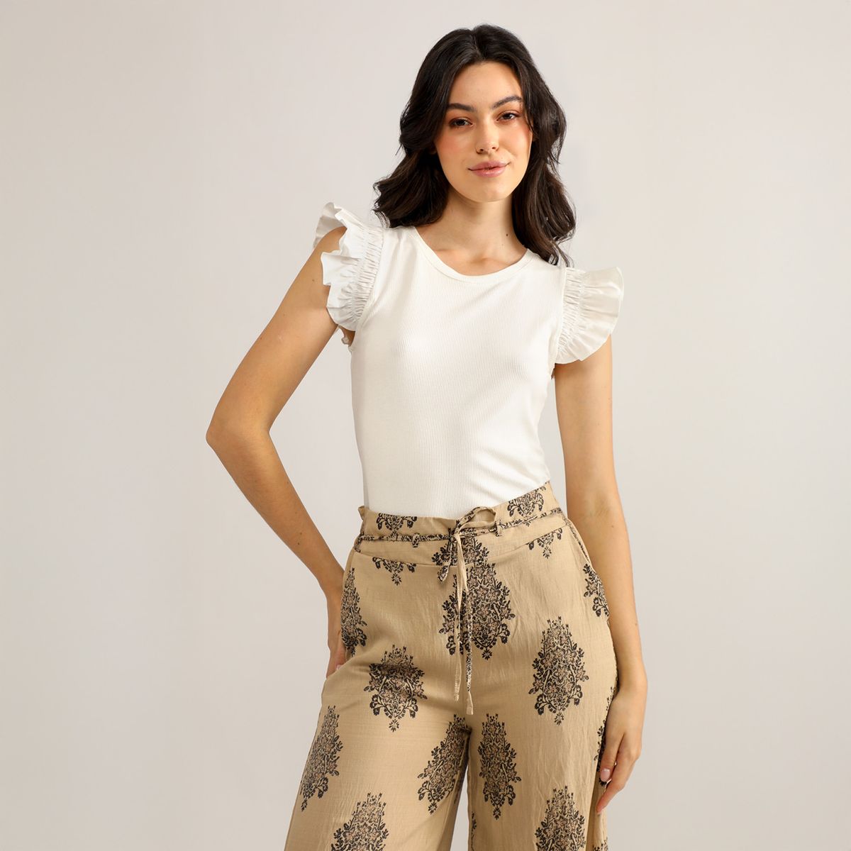 ELLE - Polo Manga Corta Mujer Elle