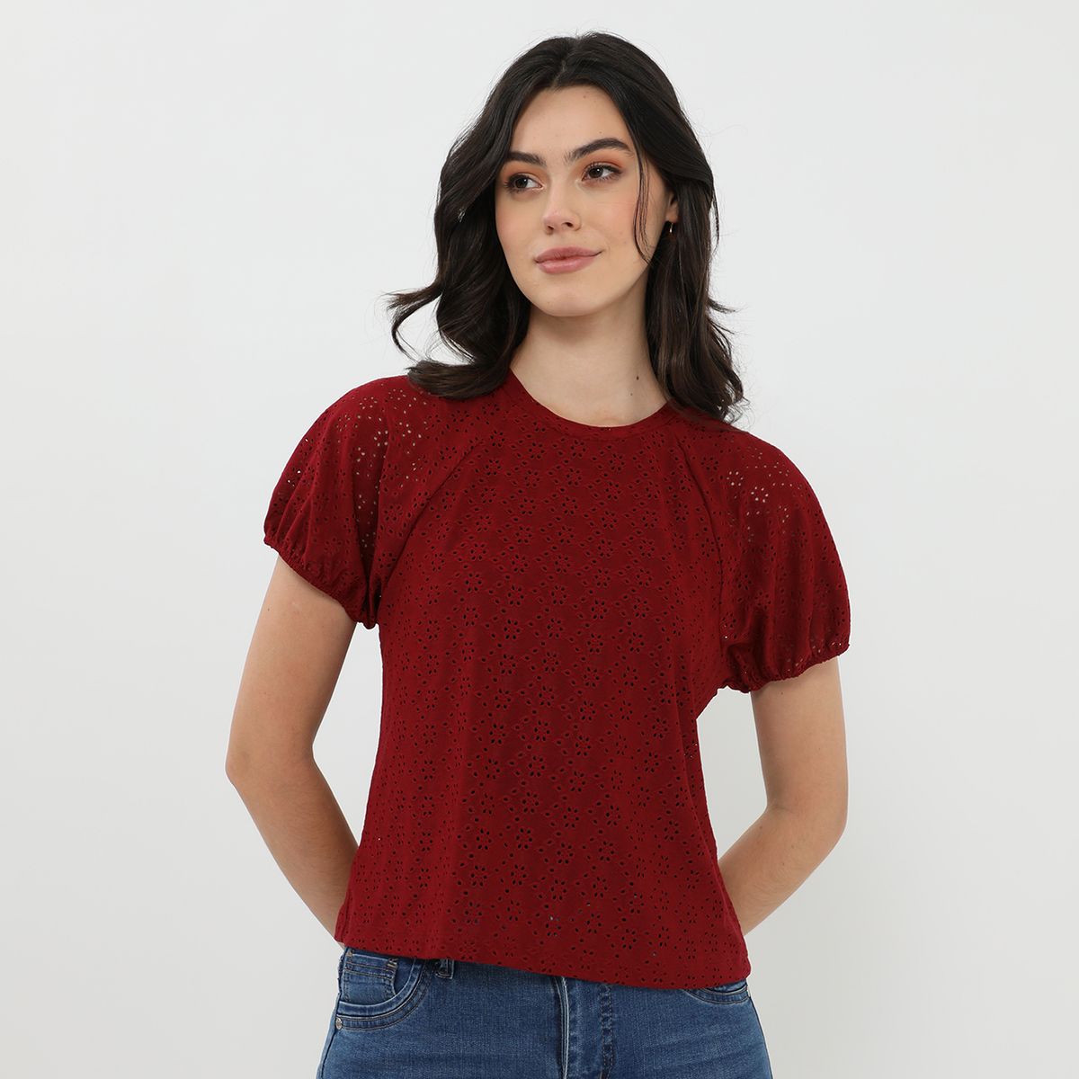 ELLE - Polo Manga Corta Mujer Elle