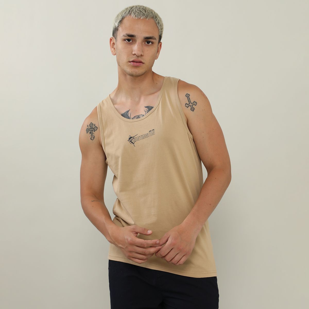 HUNTINGTON - Bvd  100% Algodón Casual Hombre Huntington