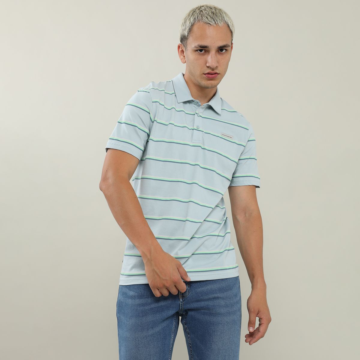 HUNTINGTON - Polo 100% Algodón Manga Corta Huntington