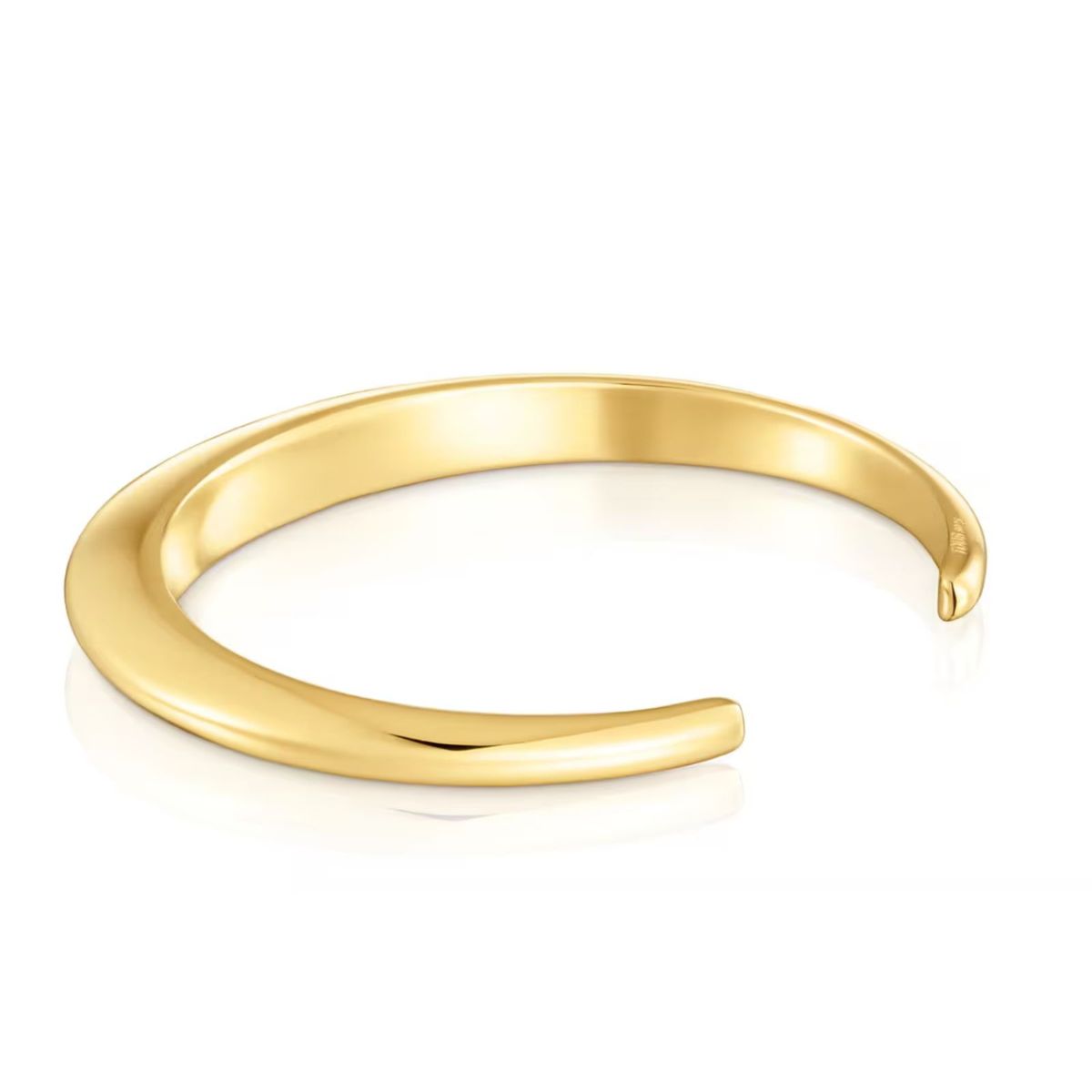 TOUS - Pulsera Esclava Baño Oro 18 Kt Warm