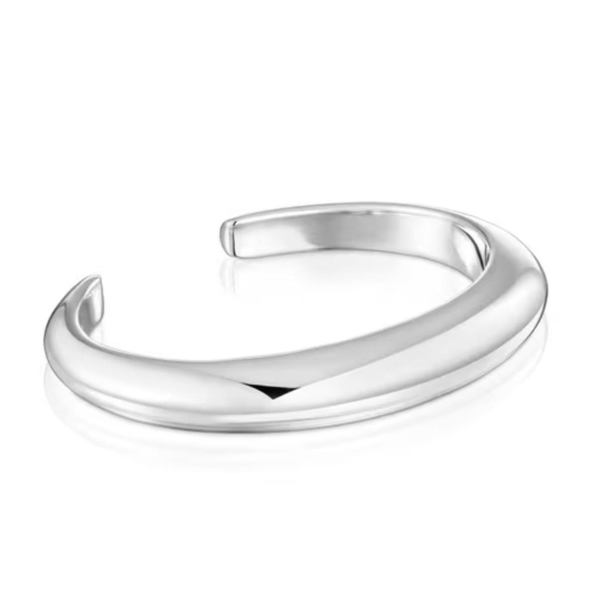 TOUS - Pulsera Esclava De Plata Warm 11mm