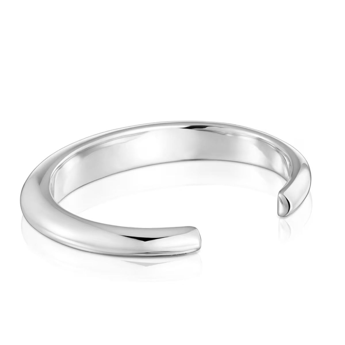 TOUS - Pulsera Esclava De Plata Warm 11mm