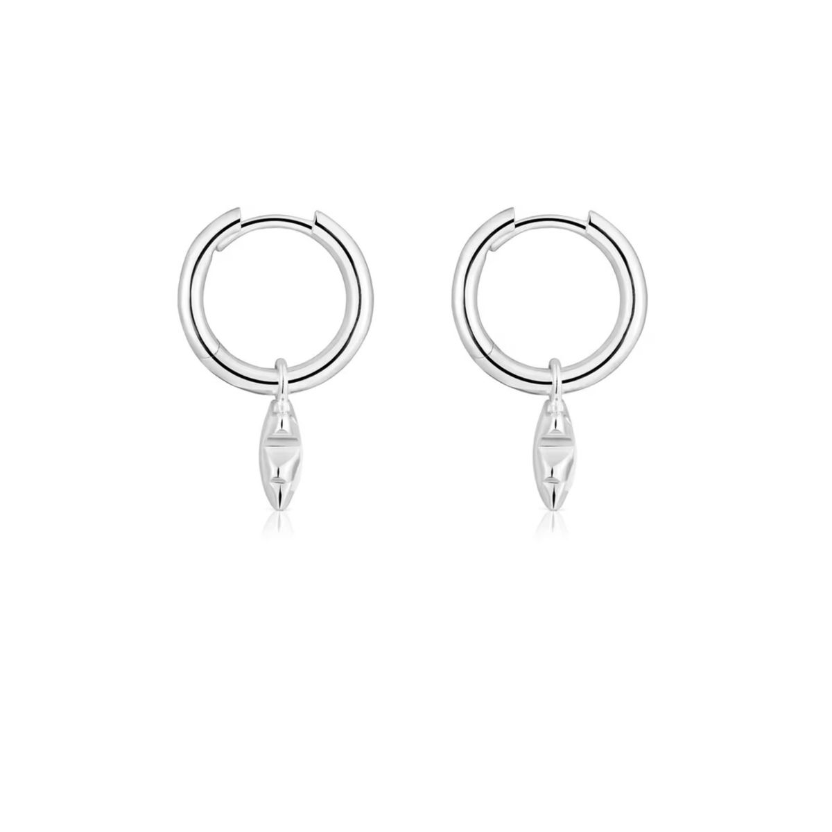 TOUS - Aretes Aro Plata Icon Metal 7mm