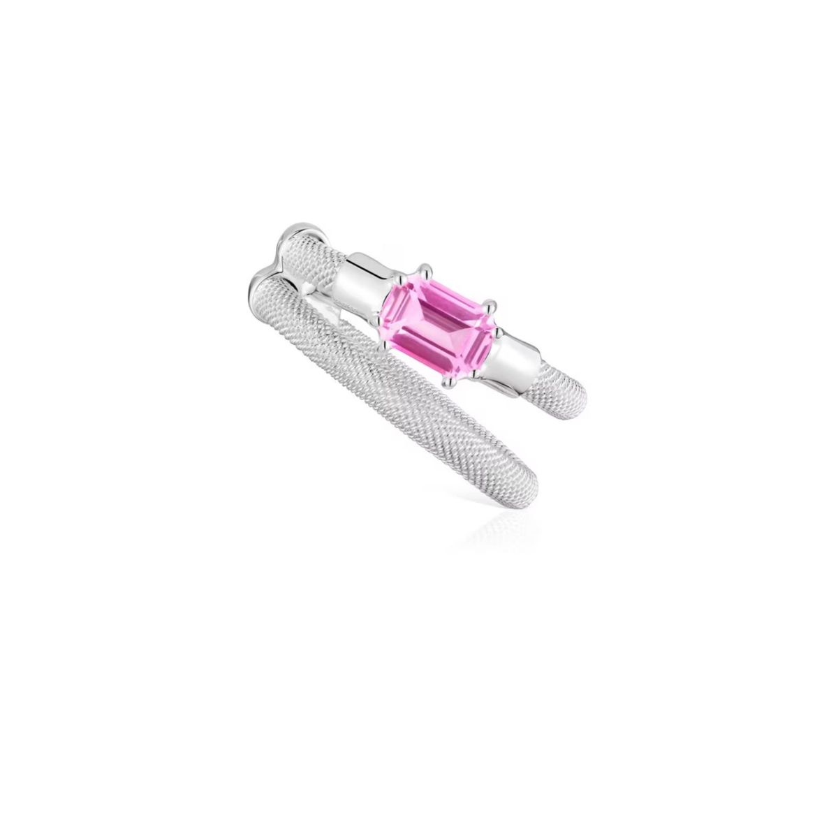 TOUS - Earcuff Plata  Zafiro Tous Mesh