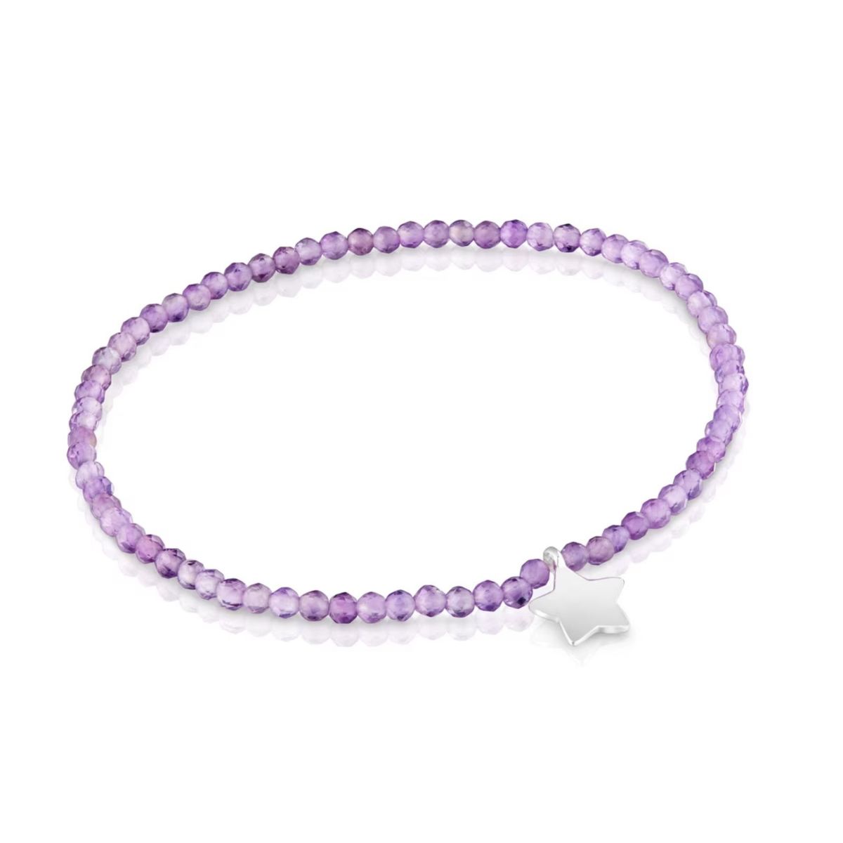 TOUS - Pulsera Amatista Plata Estrella