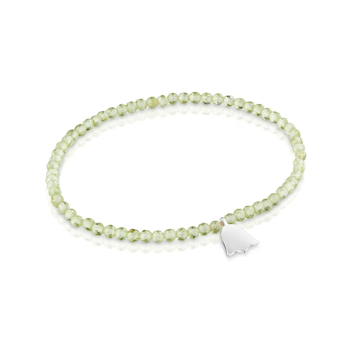 TOUS - Pulsera Peridoto Plata Tulipan