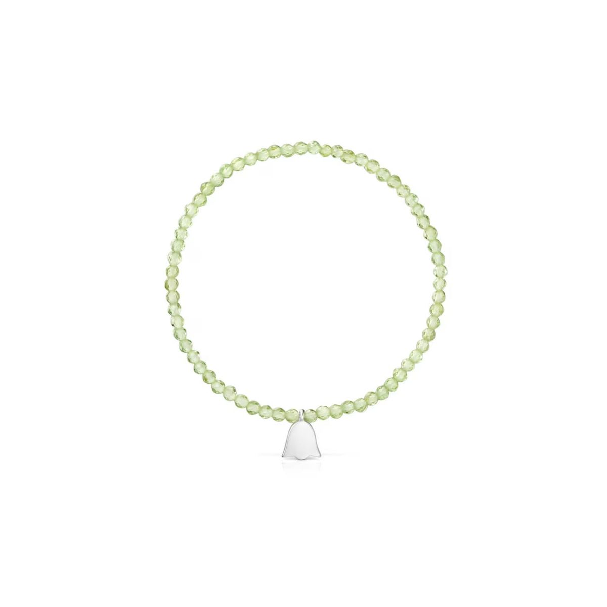TOUS - Pulsera Peridoto Plata Tulipan