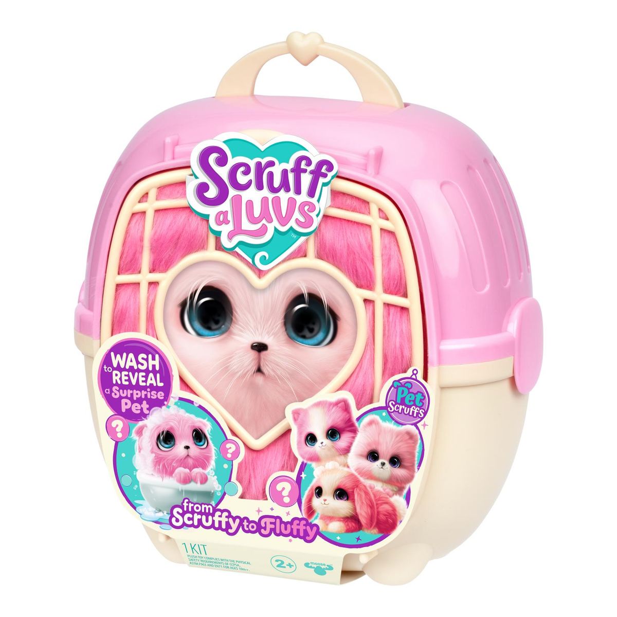 ANSALDO GAMES - Peluche Rescatame Con Casita Y Accesorios Scruff A Luvs