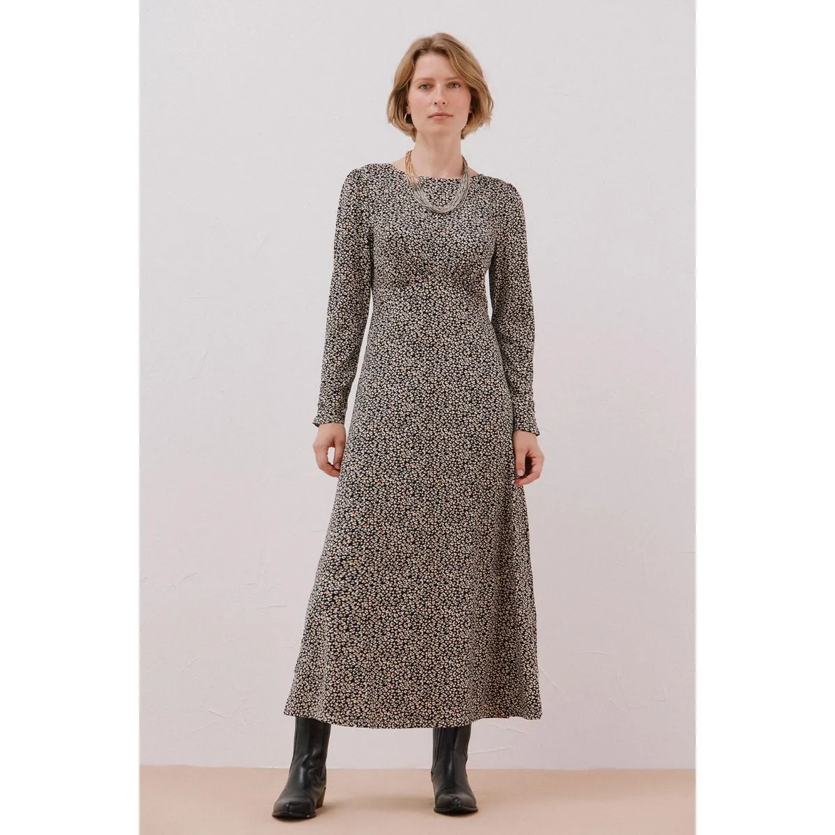 CORTEFIEL - Vestido Largo Mujer Cortefiel