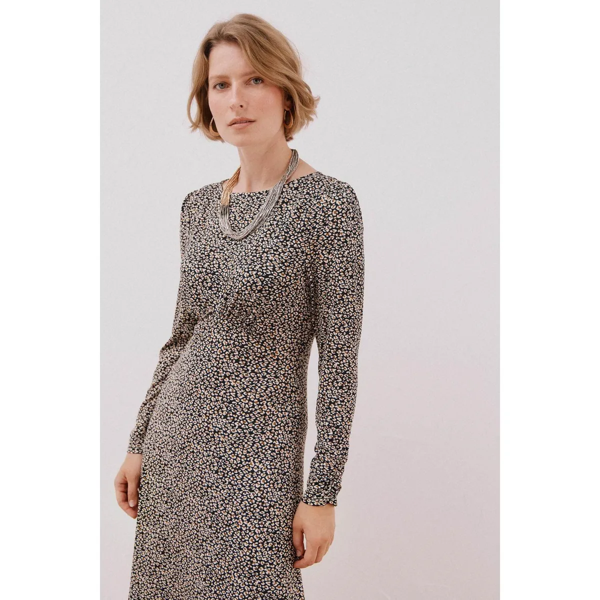 CORTEFIEL - Vestido Largo Mujer Cortefiel