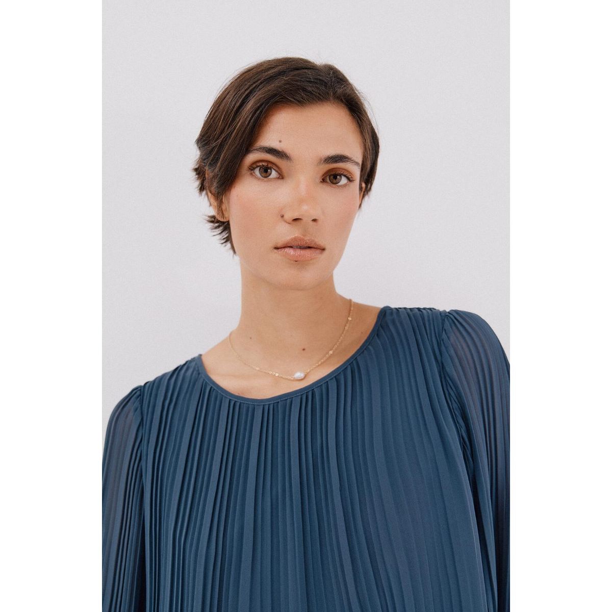 CORTEFIEL - Blusa Manga Larga Mujer Cortefiel