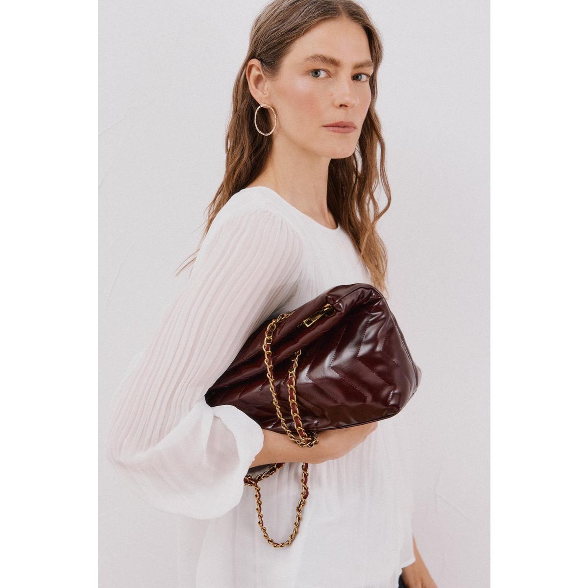 CORTEFIEL - Blusa Manga Larga Mujer Cortefiel