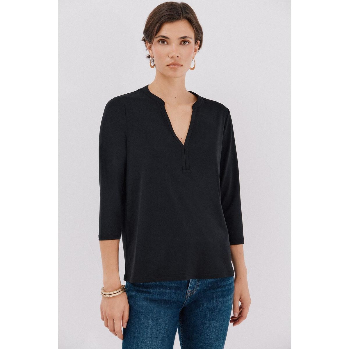 CORTEFIEL - Polo Manga Larga Mujer Cortefiel