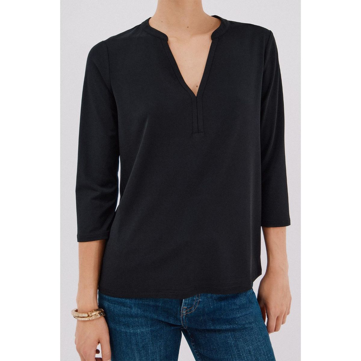 CORTEFIEL - Polo Manga Larga Mujer Cortefiel