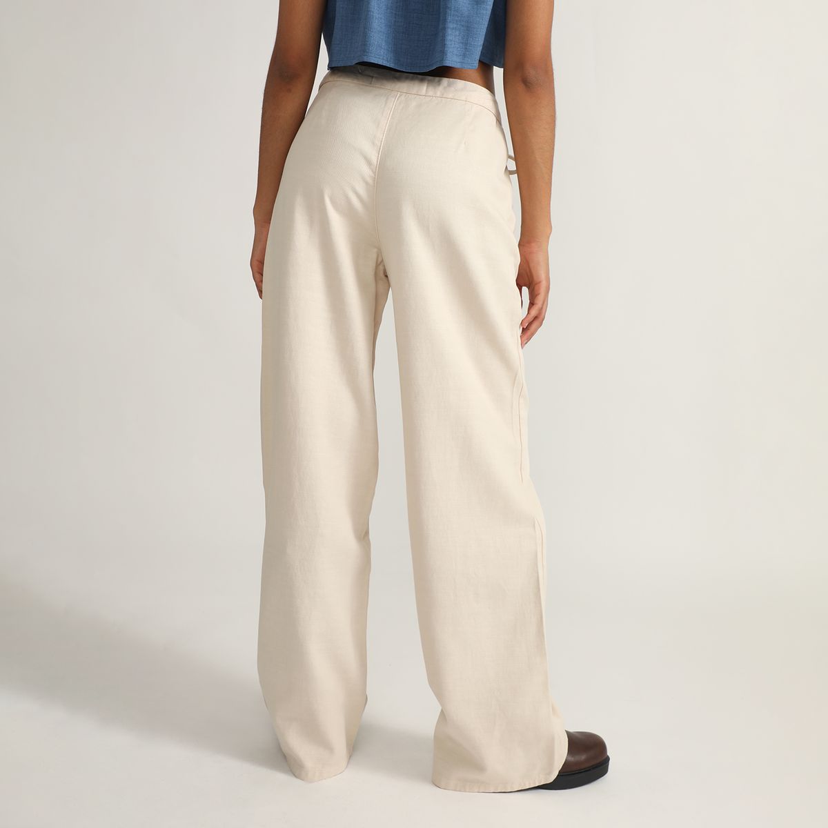 DENIMLAB - Jean Wide Leg Tiro Medio Mujer Denimlab
