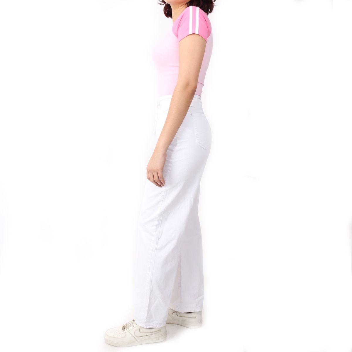 KAYRA POBLET - Jean Baggy Tiro Alto Mujer Kayra Poblet