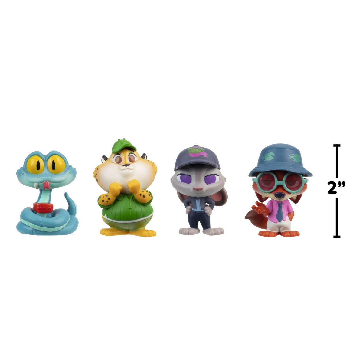 ZOOTOPIA - Figuras Pack X5 Zootopia