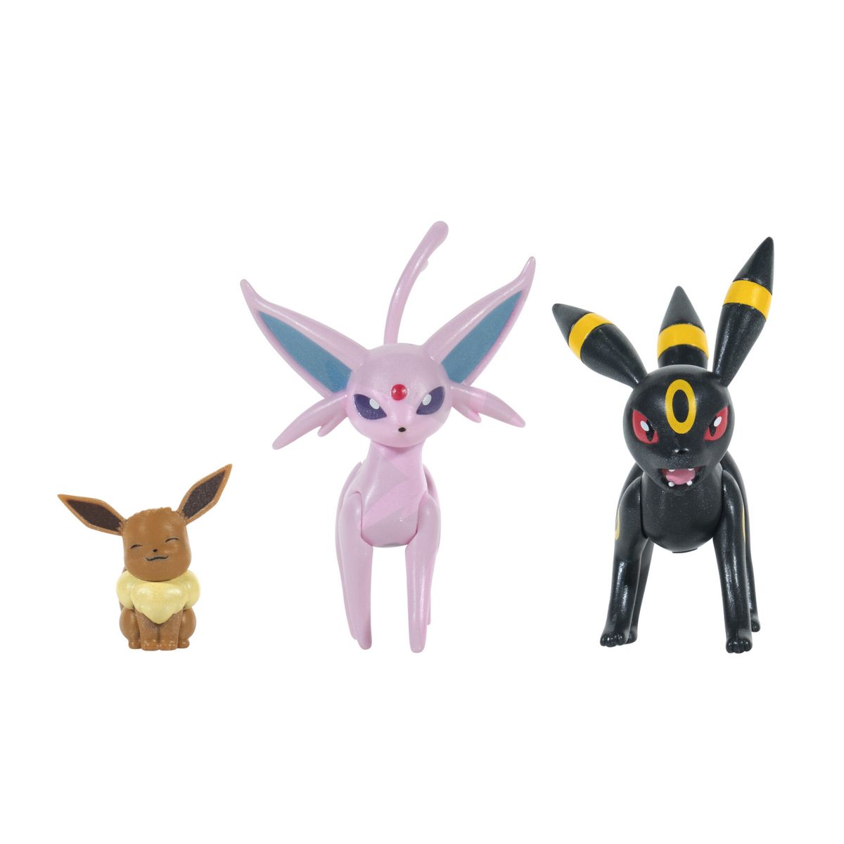 POKEMON - Set De 3 Figuras Evolución Eevee Pokemon