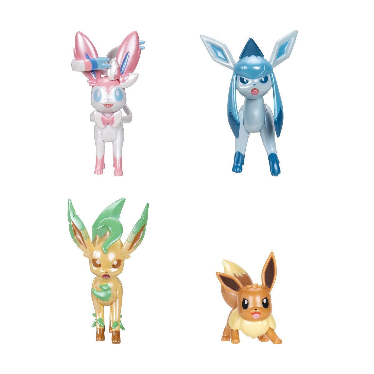 POKEMON - Set De 4 Figuras Evolucion Eevee Pokemon