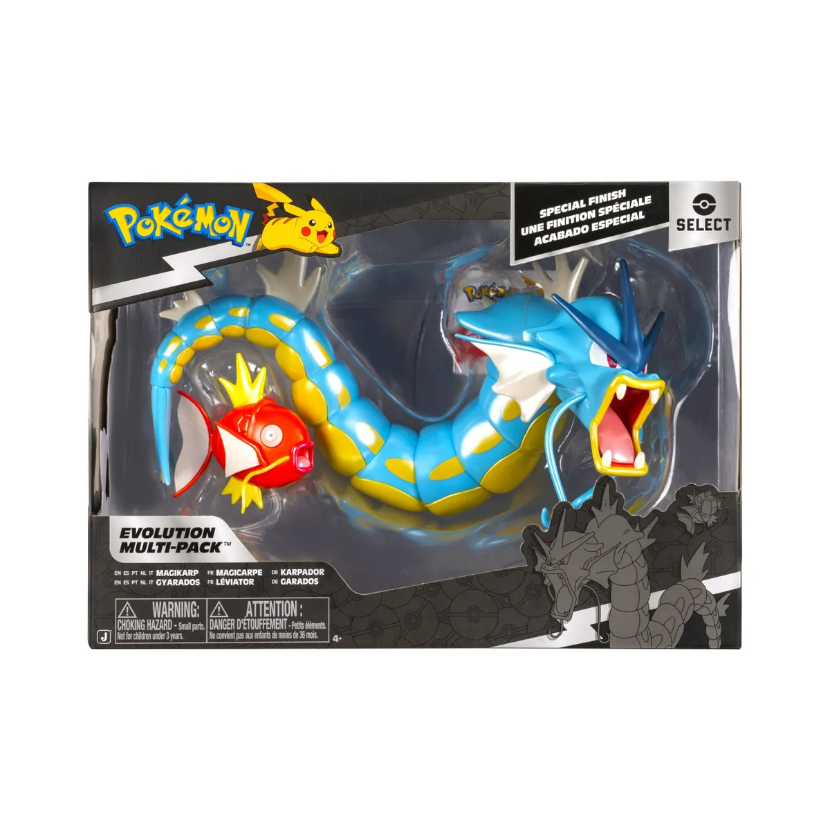 POKEMON - Figuras Evolucion Magikarp Pack X2 Pokemon