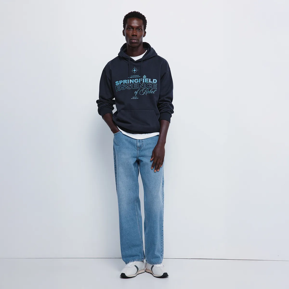 SPRINGFIELD - Polera 100% Algodón Casual Hombre Springfield