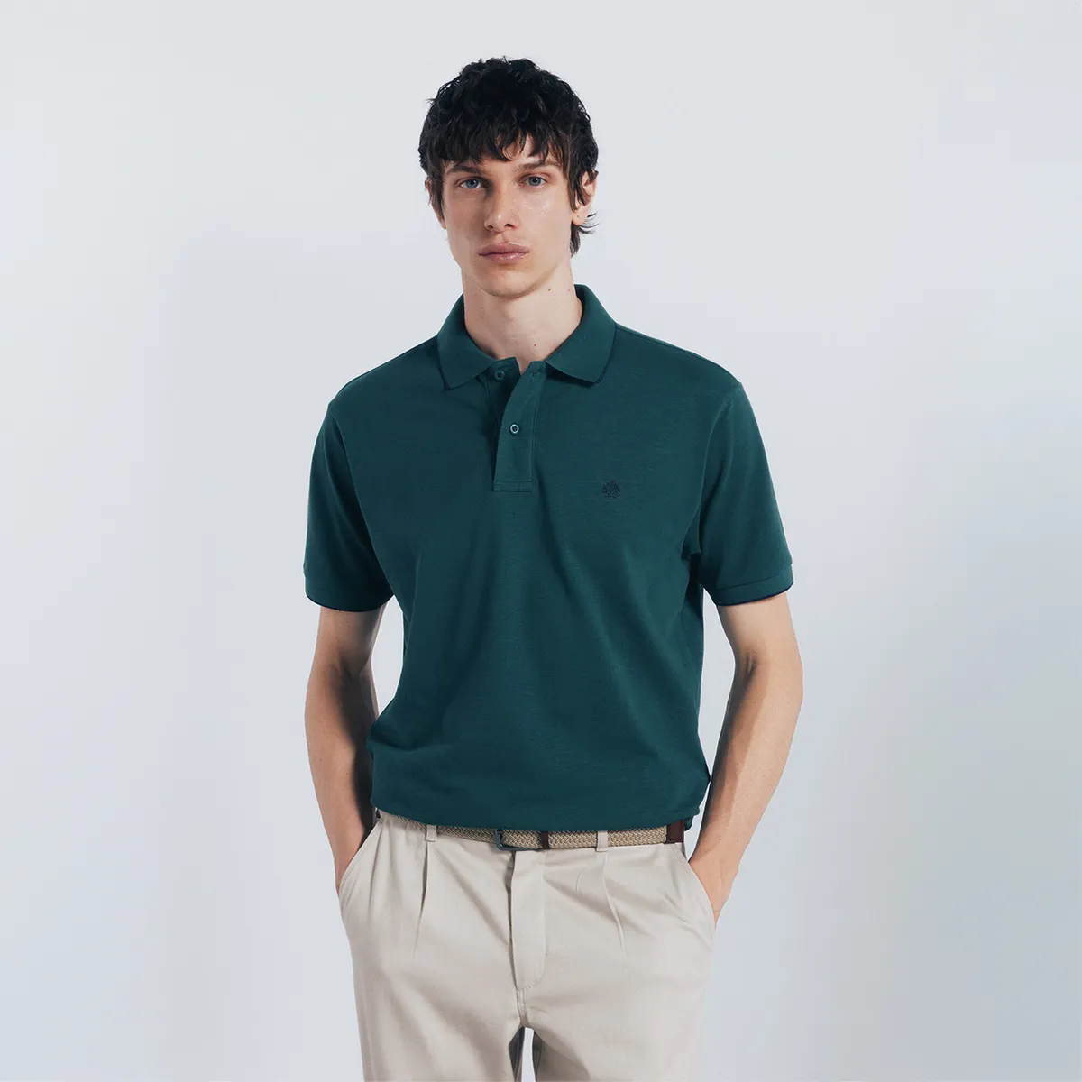 SPRINGFIELD - Polo 100% Algodón Casual Hombre Springfield