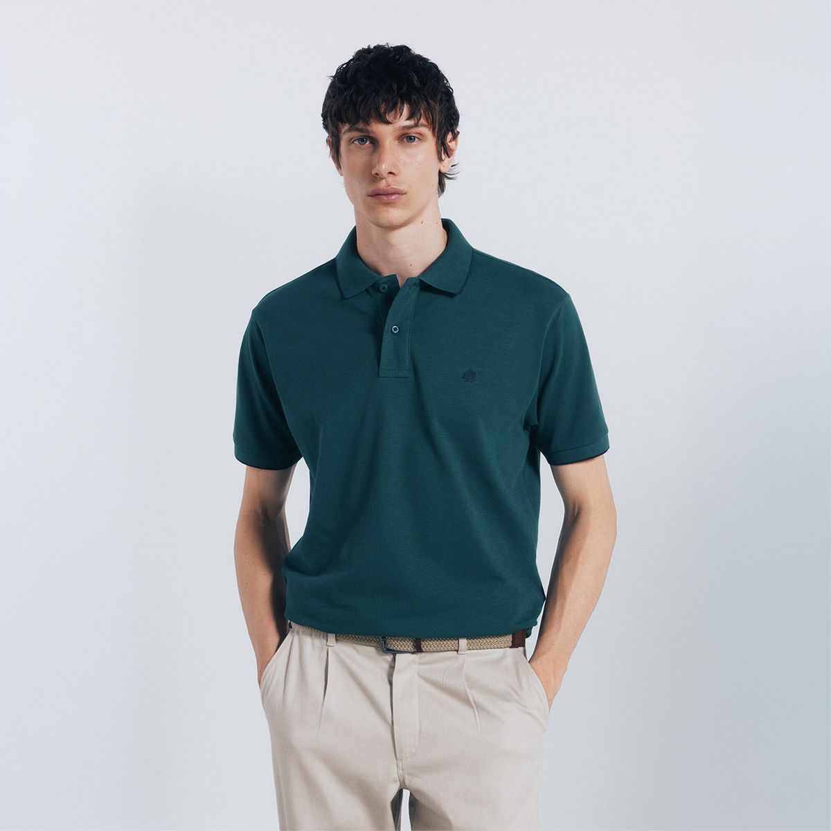 SPRINGFIELD - Polo 100% Algodón Casual Hombre Springfield
