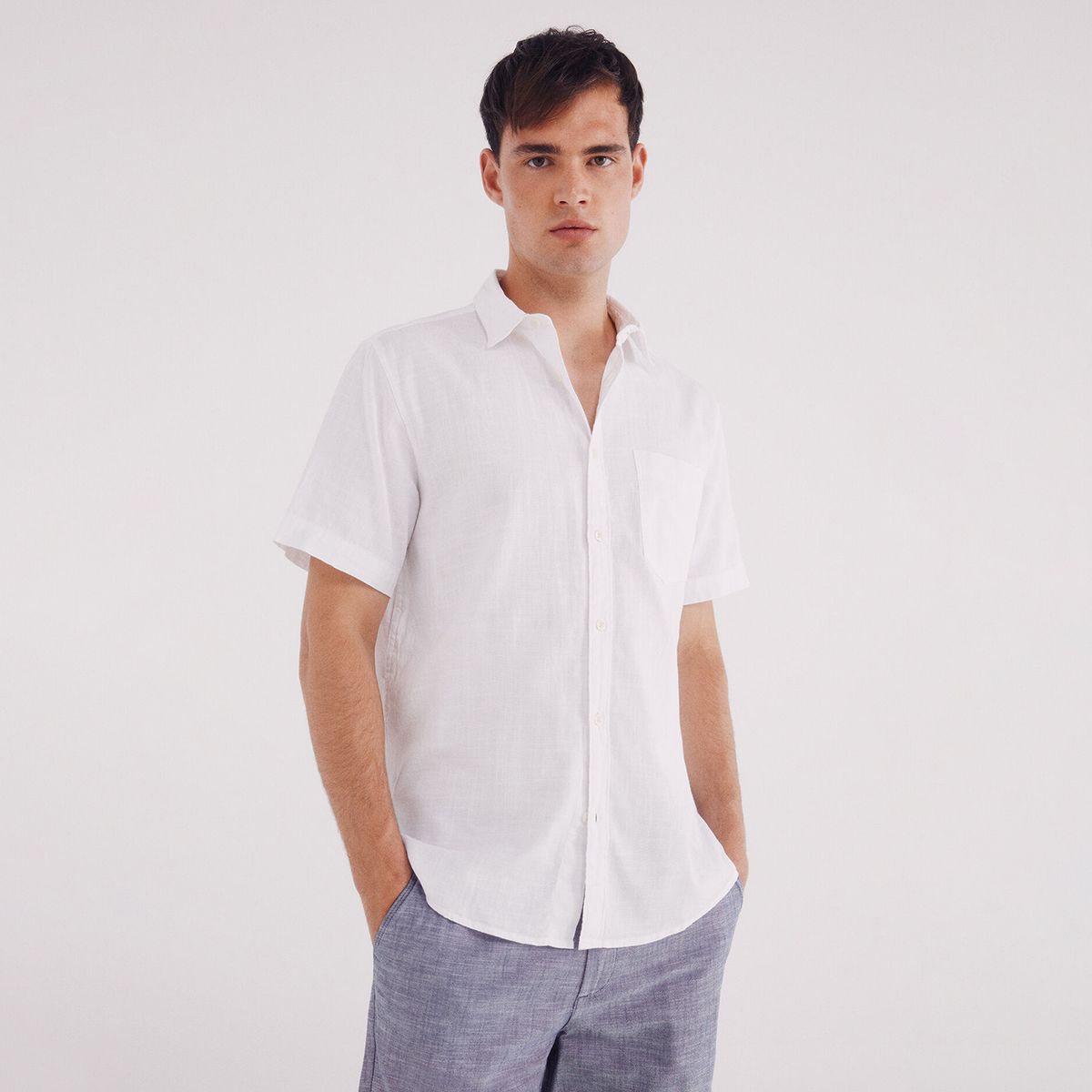 SPRINGFIELD - Short 100% Algodón Casual Hombre Springfield