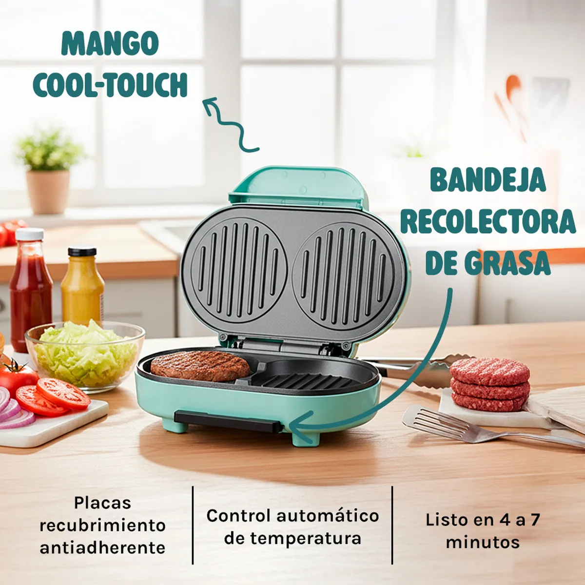 AURA - Máquina de Hamburguesa Cook It