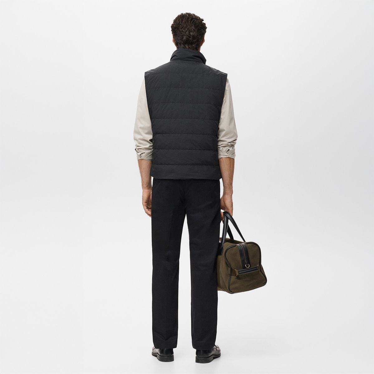 MANGO - Chaleco Mirlost Packable Acolchado Mango Man