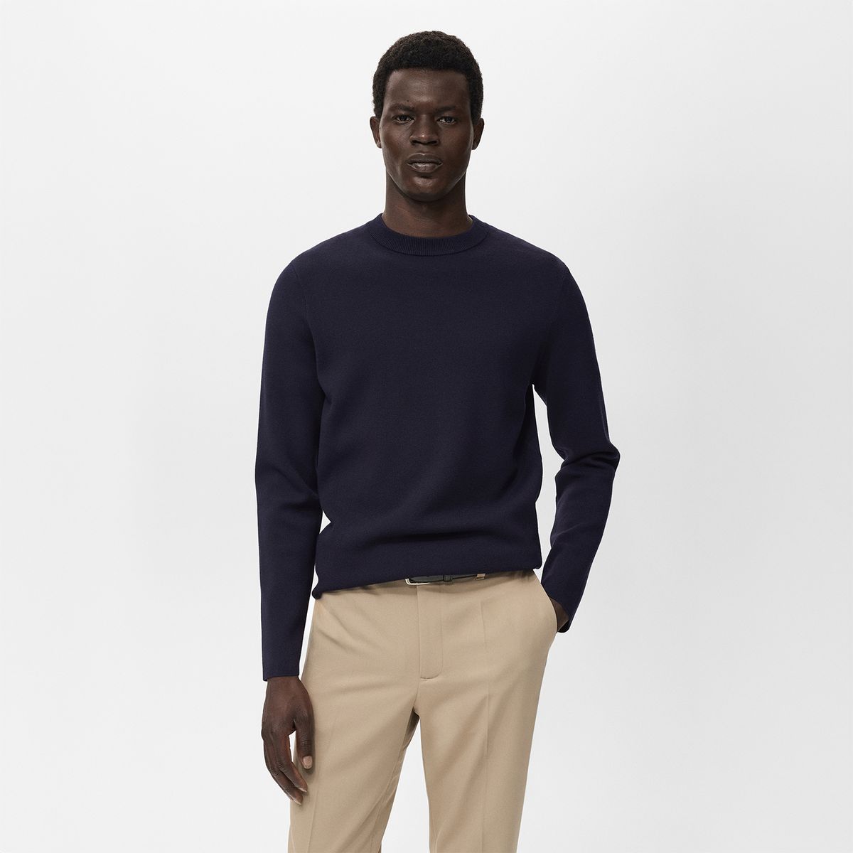 MANGO - Chompa Lexus Punto Medio Regular Fit Mango Man