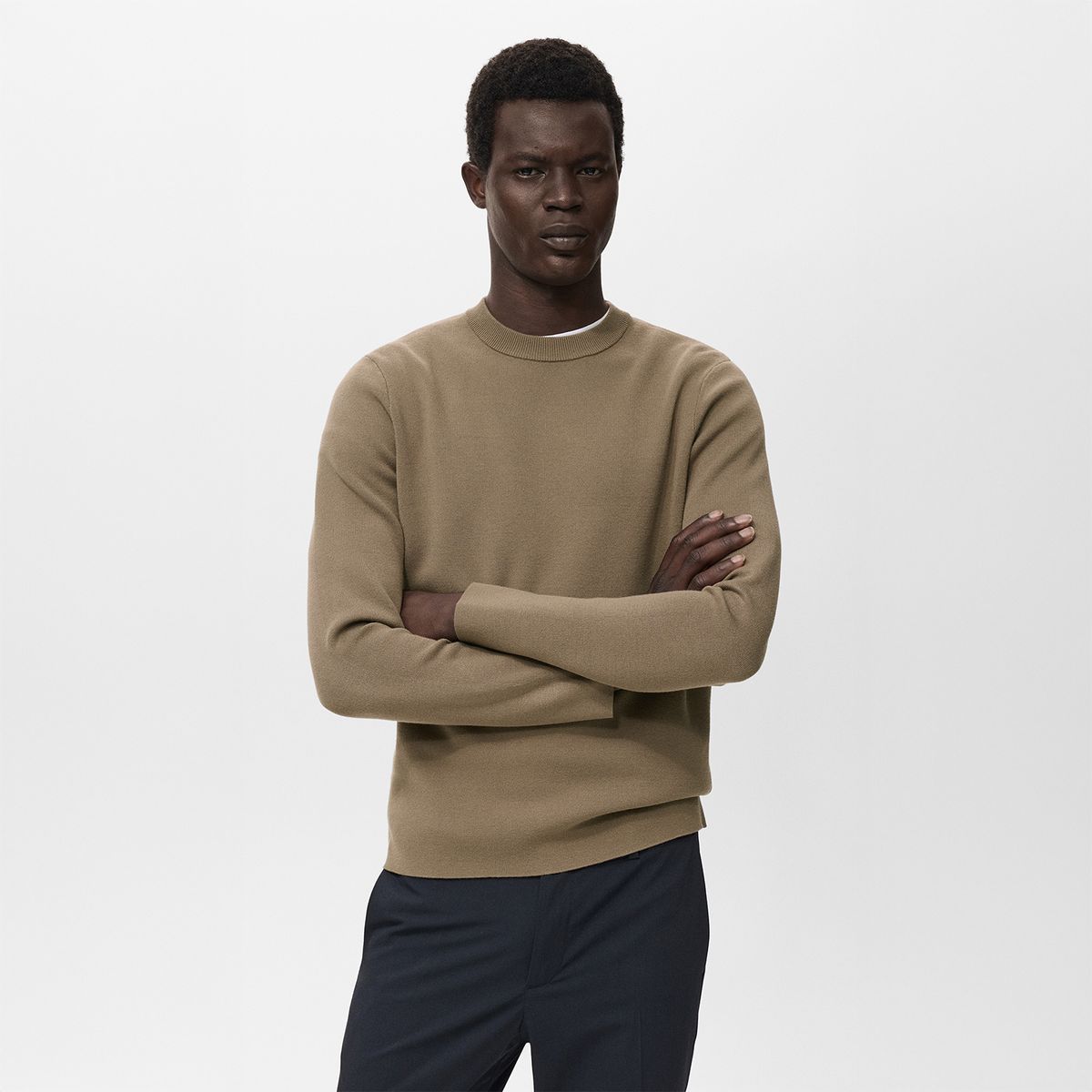 MANGO - Chompa Lexus Punto Medio Regular Fit Mango Man