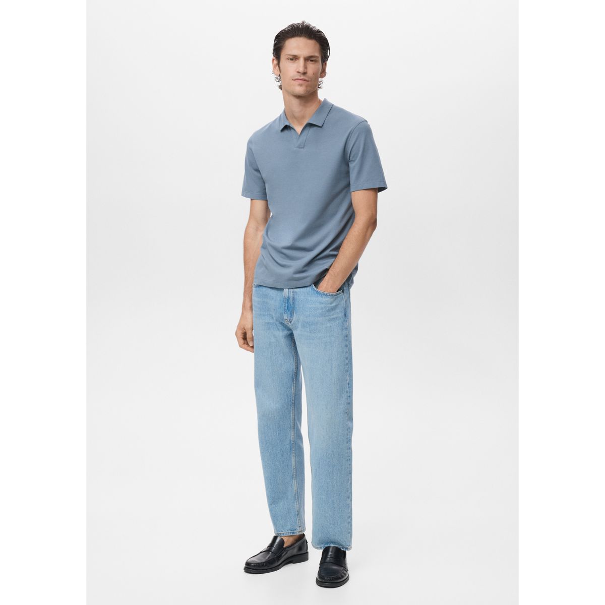 MANGO - Polo Algodón Tagah Slim Fit Mango Man