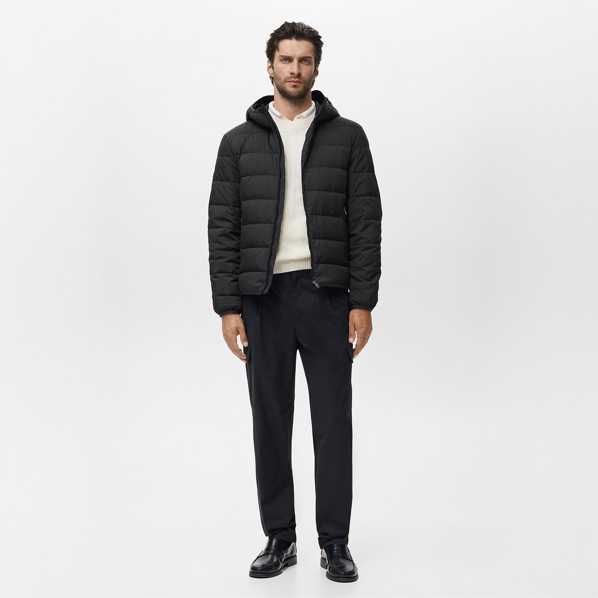 MANGO - Casaca Mirlo Casual Hombre Man