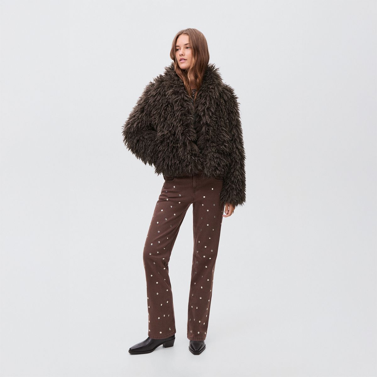 MANGO TEEN - Abrigo Mujer Mango Teen