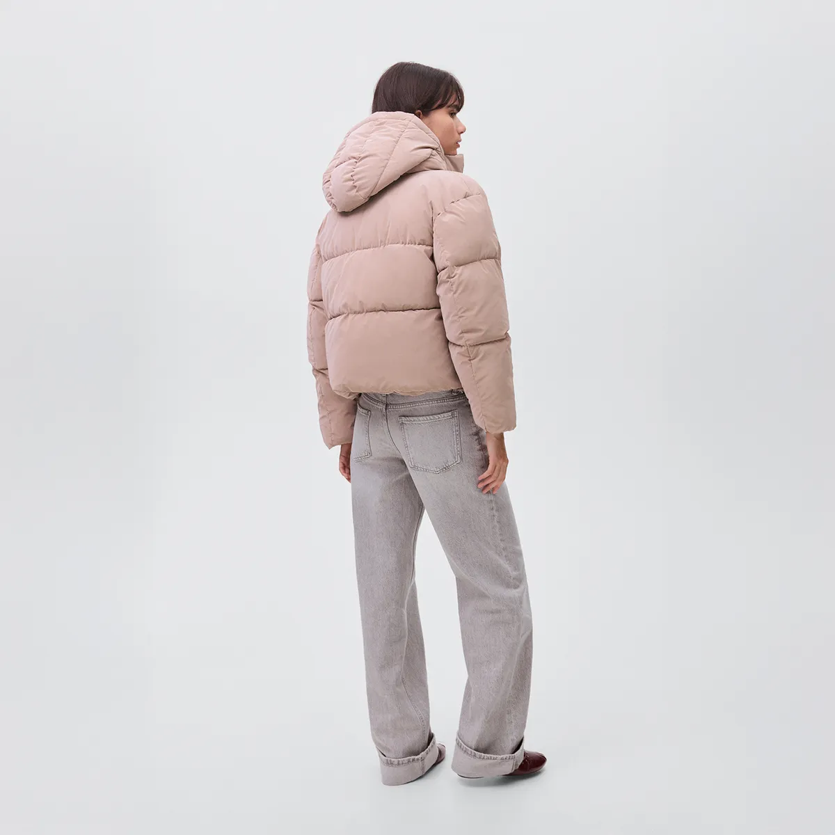 MANGO TEEN - Casaca Corta Mujer Mango Teen