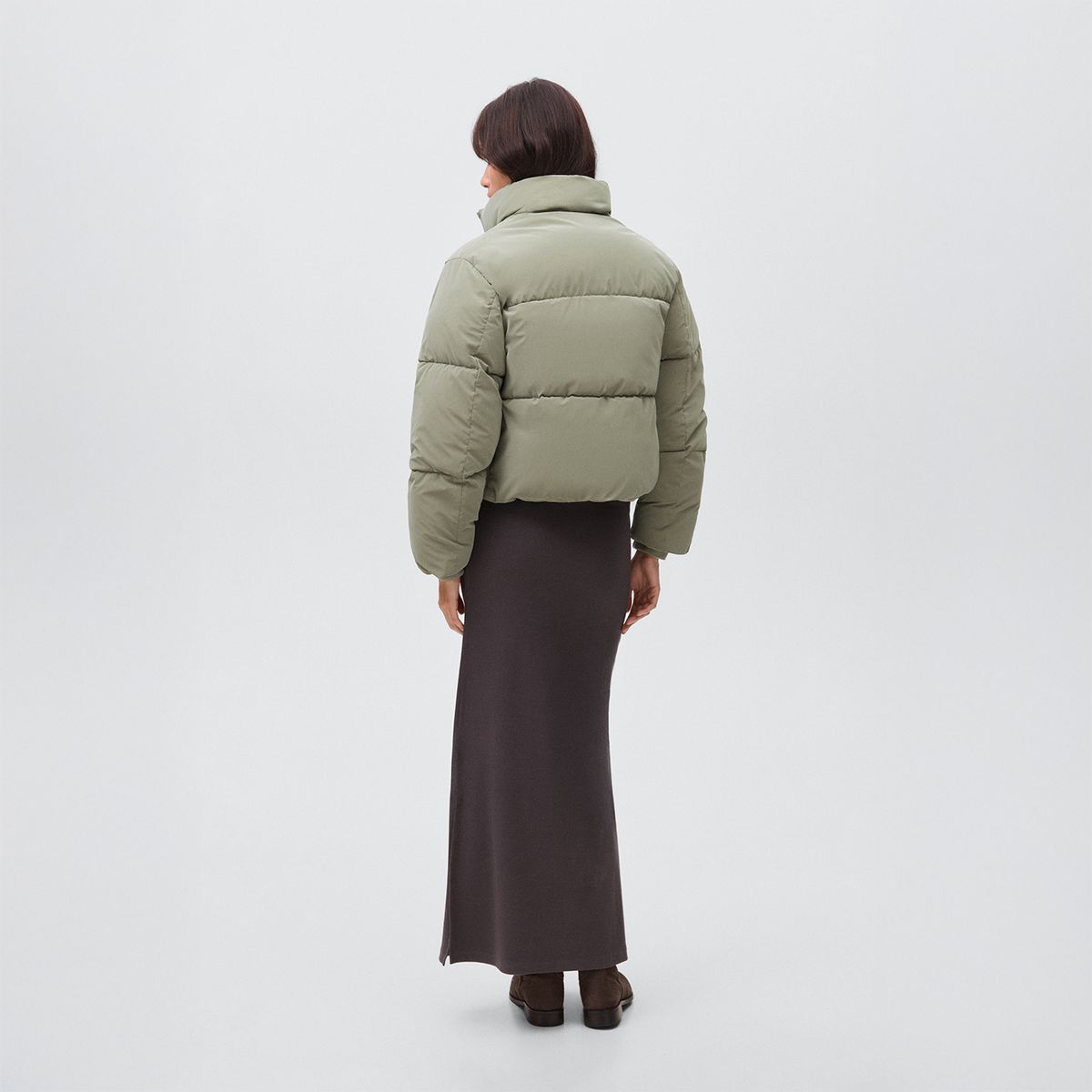 MANGO TEEN - Casaca Corta Mujer Mango Teen