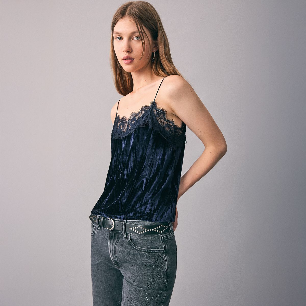 MANGO TEEN - Top Sin Mangas Mujer Mango Teen