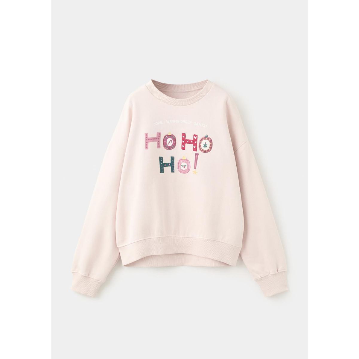 MANGO KIDS - Polera Niña Navidad Algodón Mango Kids