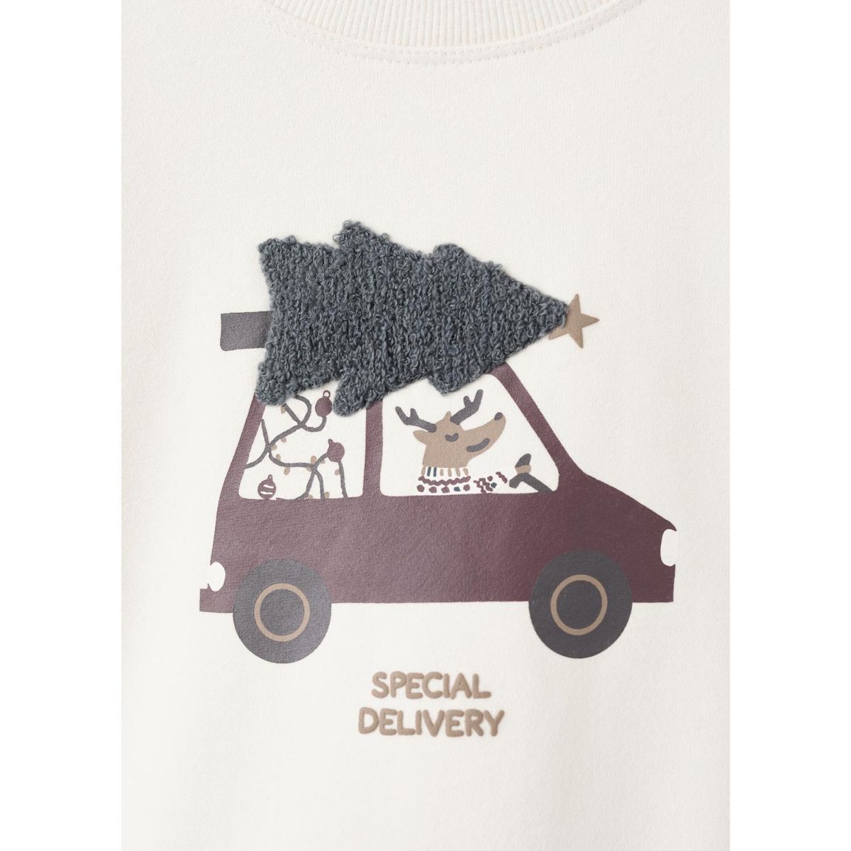 MANGO KIDS - Polera Bebé Niño Navidad Algodón Mango Kids