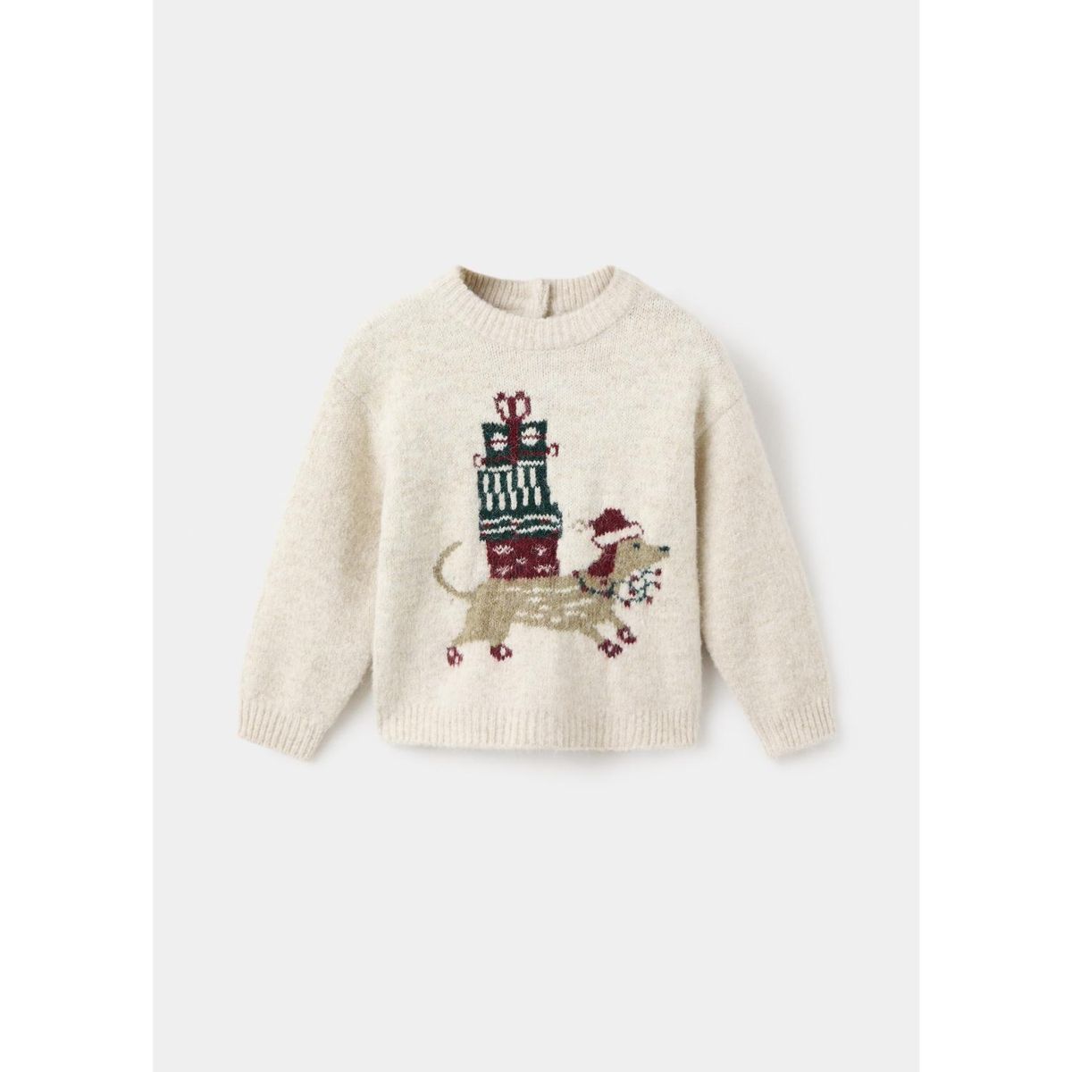 MANGO KIDS - Chompa Bebé Niño Navidad Mango Kids