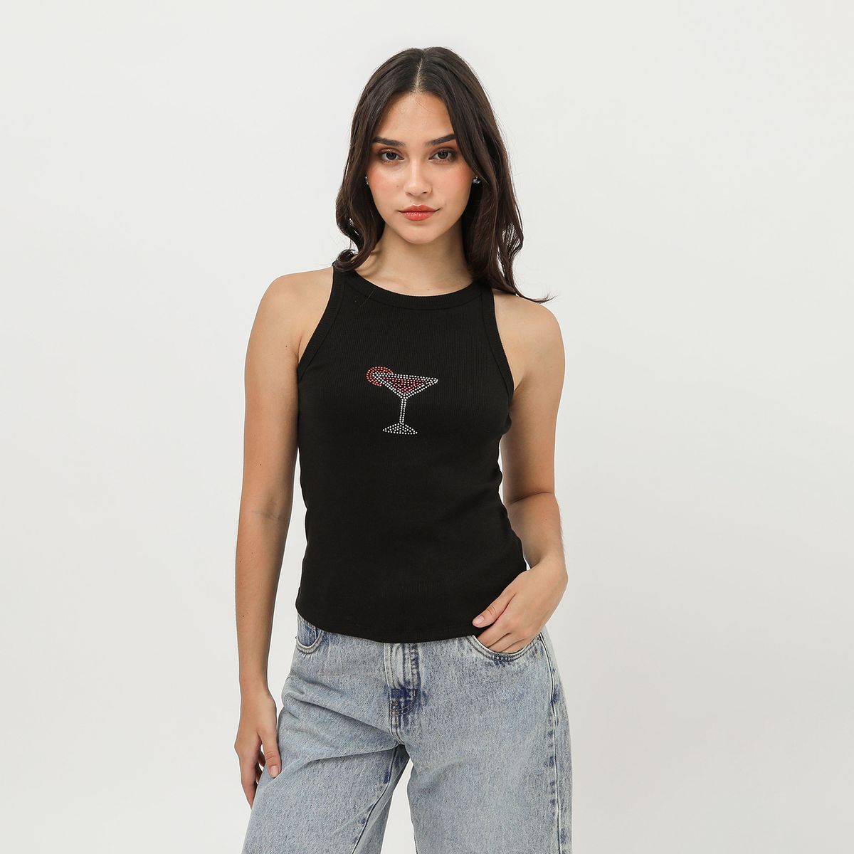 SYBILLA - Polo Sin Mangas Mujer Sybilla