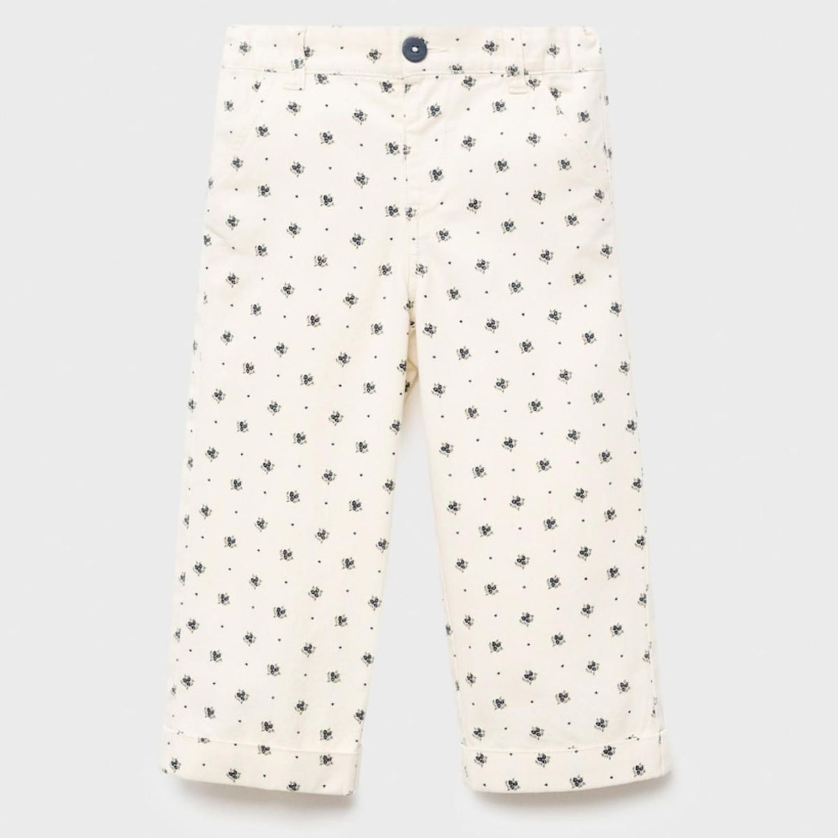 MANGO KIDS - Pantalón Bebé Niña Algodón Mango Kids