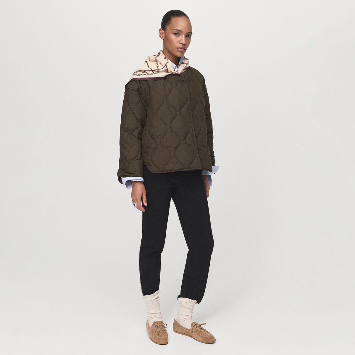 MANGO - Casaca Mujer Mango